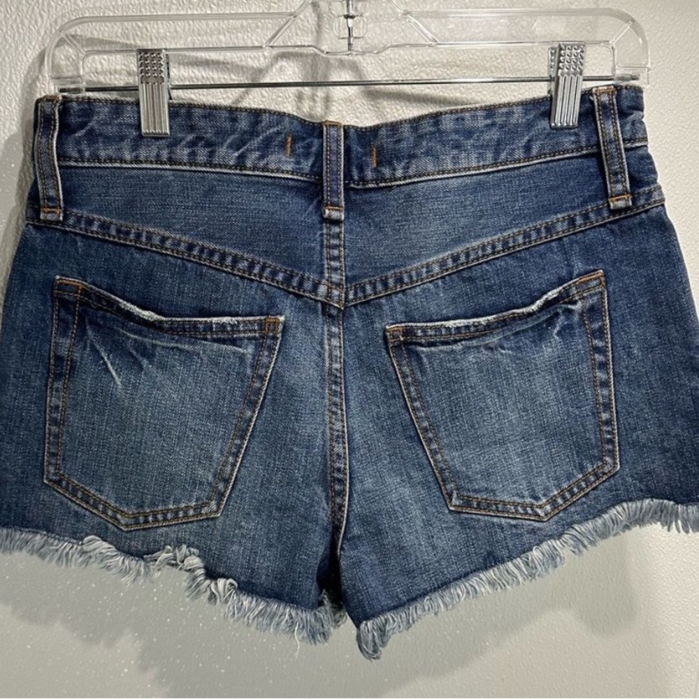 Free People Rock Denim Uptown Dark Wash Short Size 26 NWT